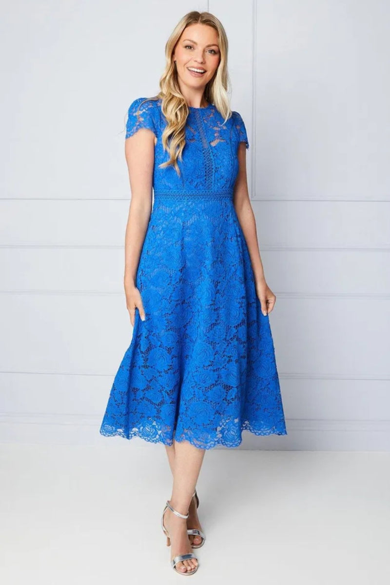 Wallis 
Lace Fit And Flare Midi
Dress