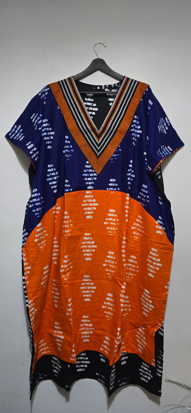 Midnight & Sunset V-Neck Kaftan