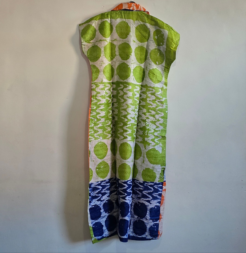 Dot & Wave Belted Shirt Dress