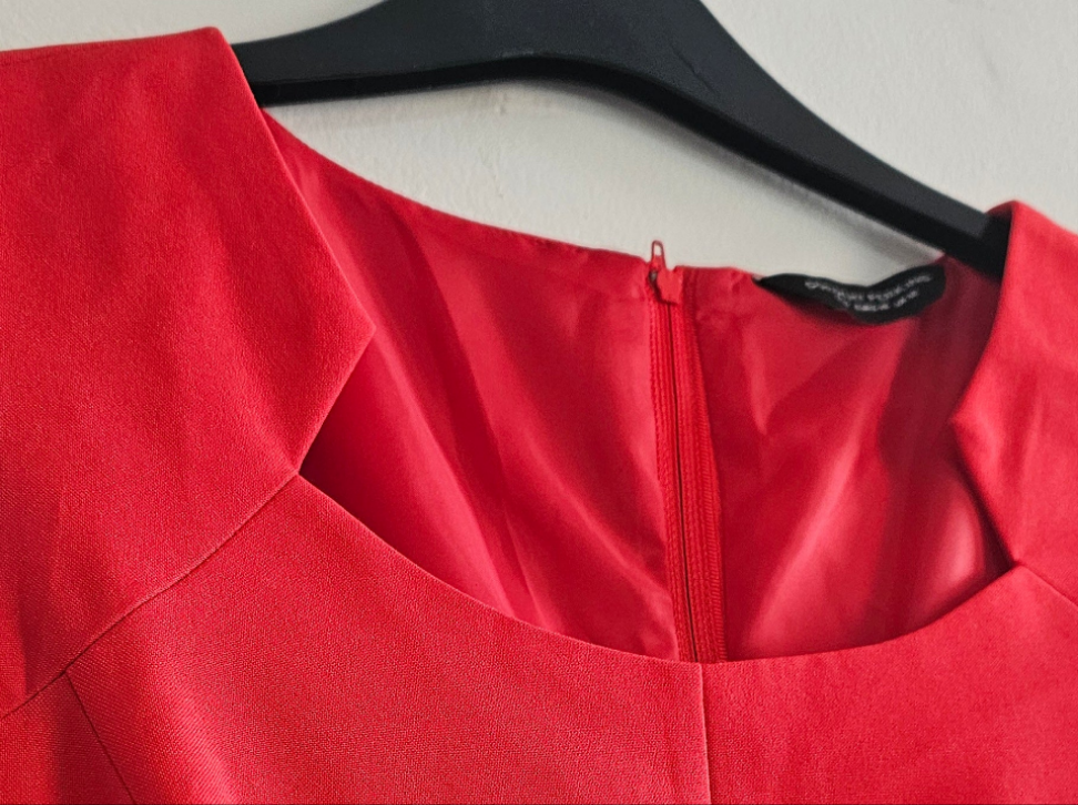 DOROTHY PERKINS Red Sleeveless Midi Dress – Size US 8 / UK 12 / EU 40