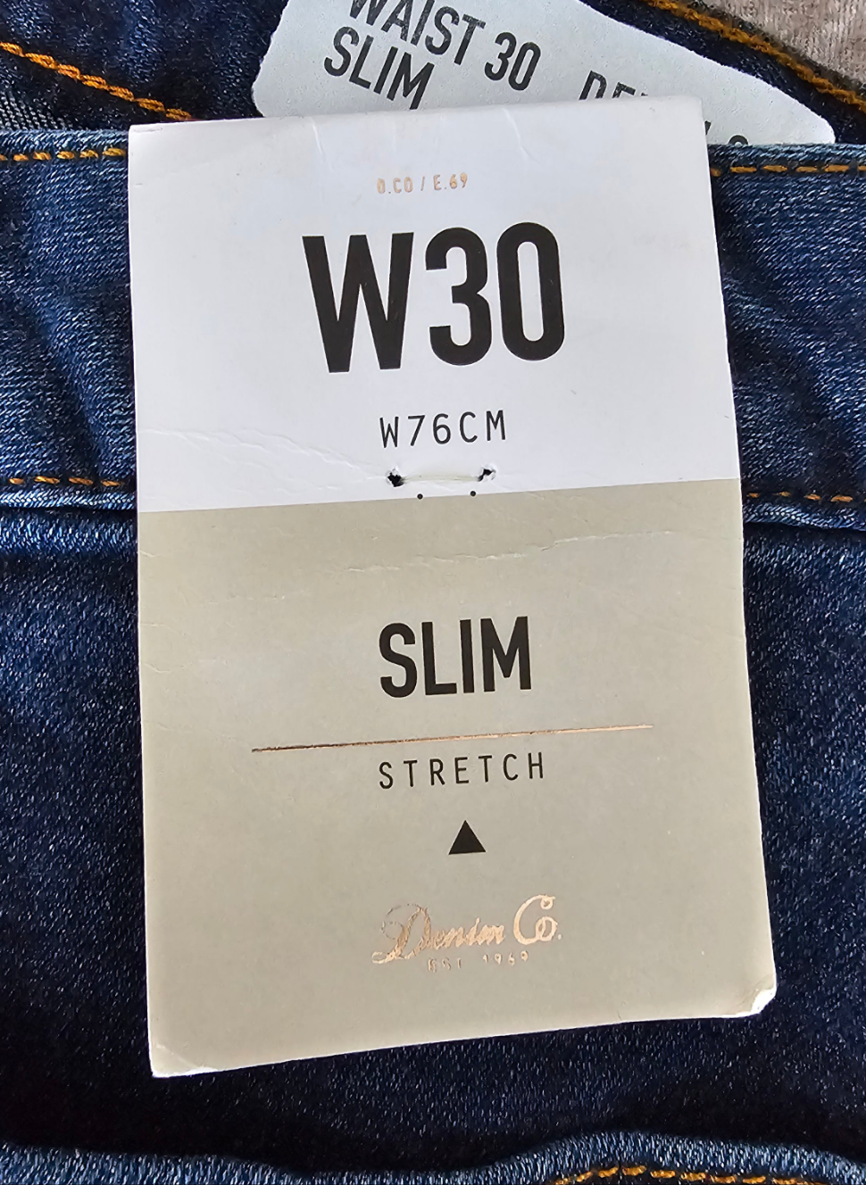 Primark Classic Blue Denim Jeans – Timeless Slim Fit Style