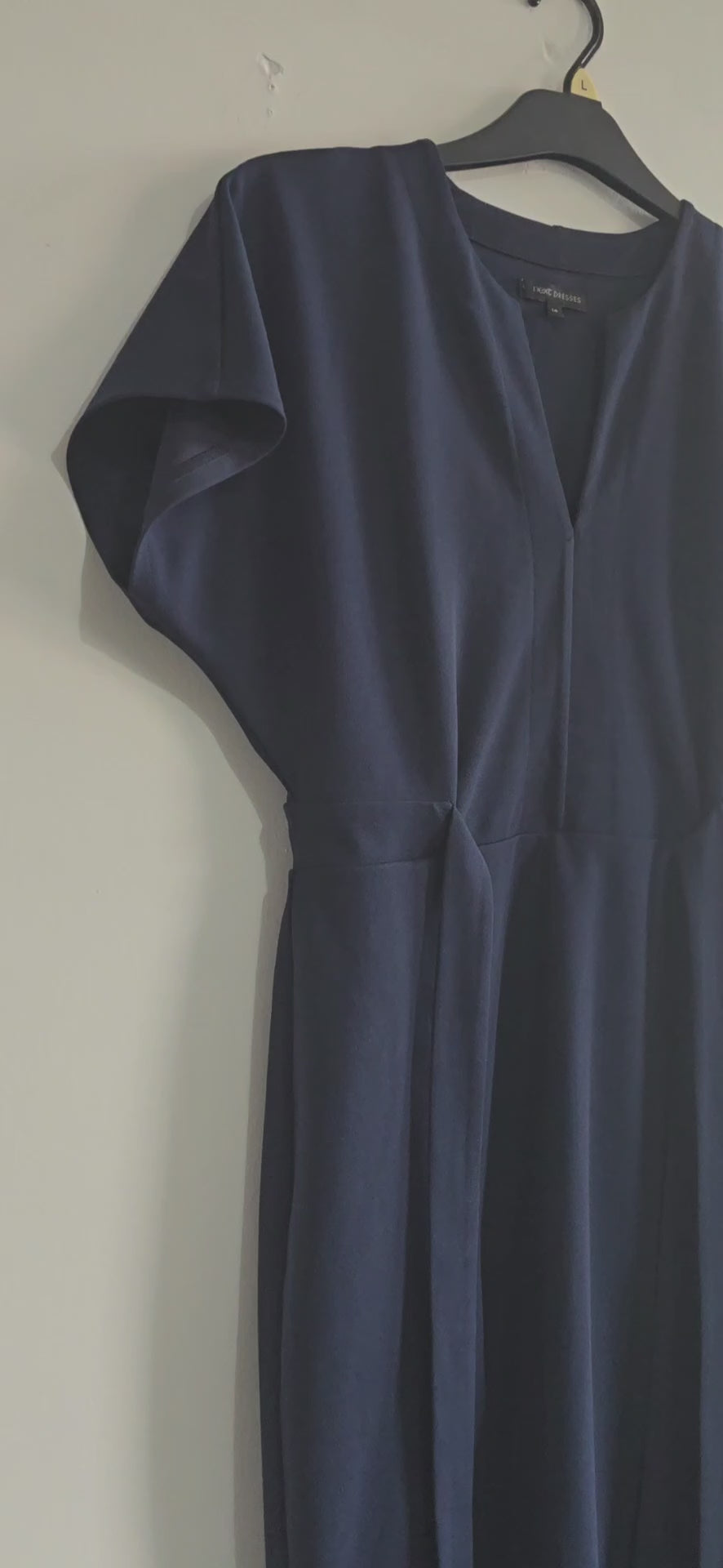 Elegant Navy Midi Dress - Size 14 | Next Dresses