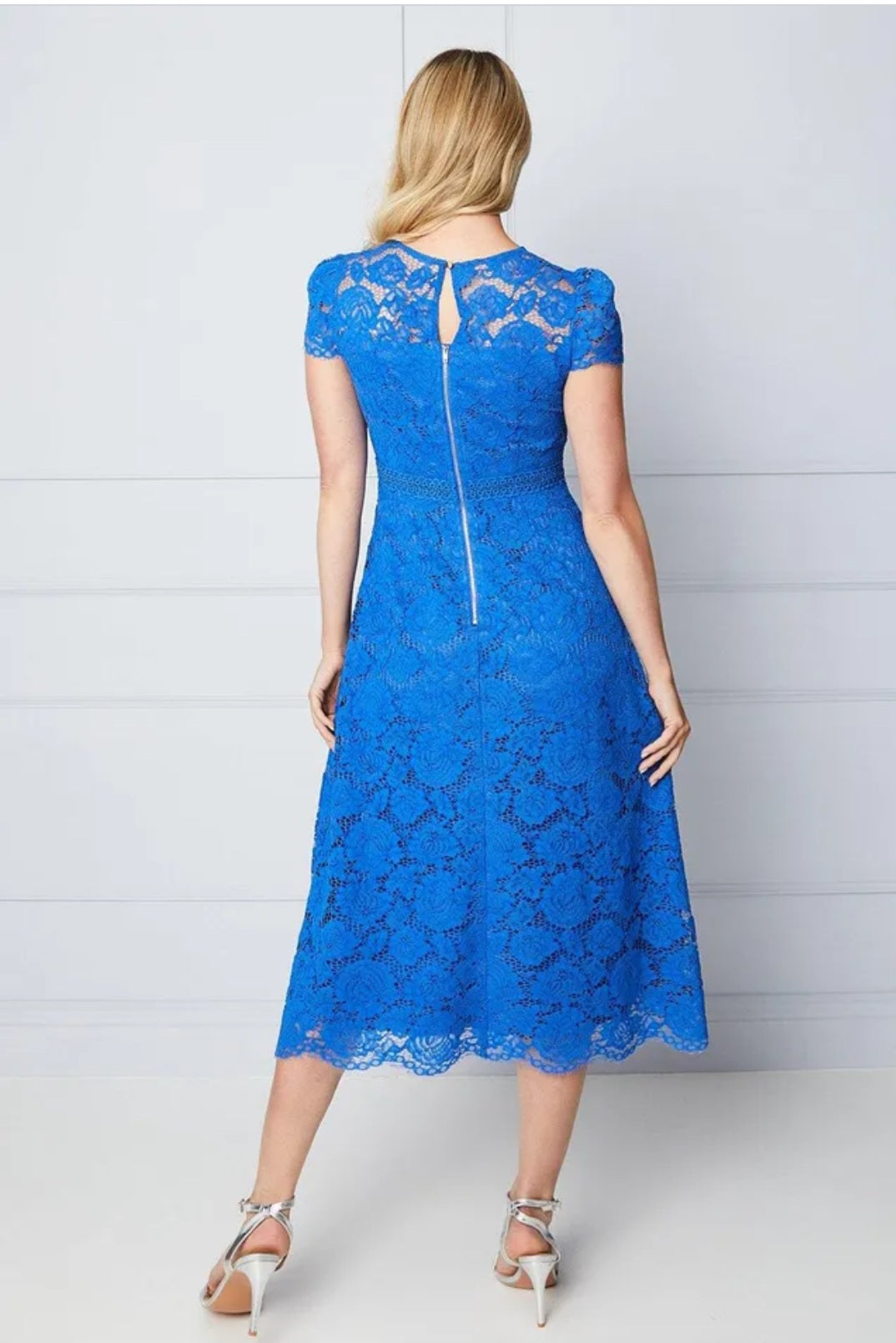 Wallis 
Lace Fit And Flare Midi
Dress