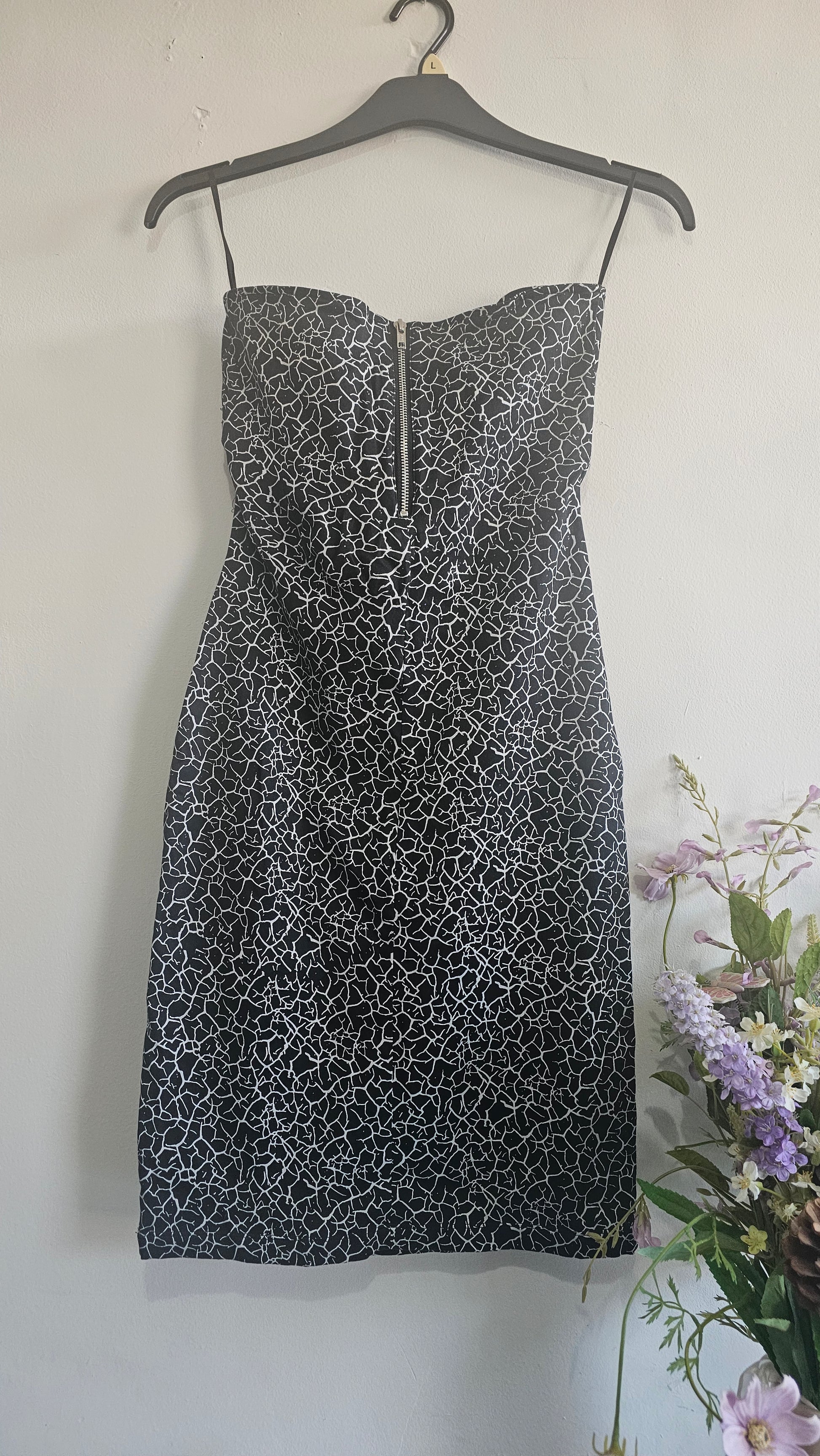 Motel Rocks Strapless Tube Dress – Size L | Sleek Bodycon Party Dress