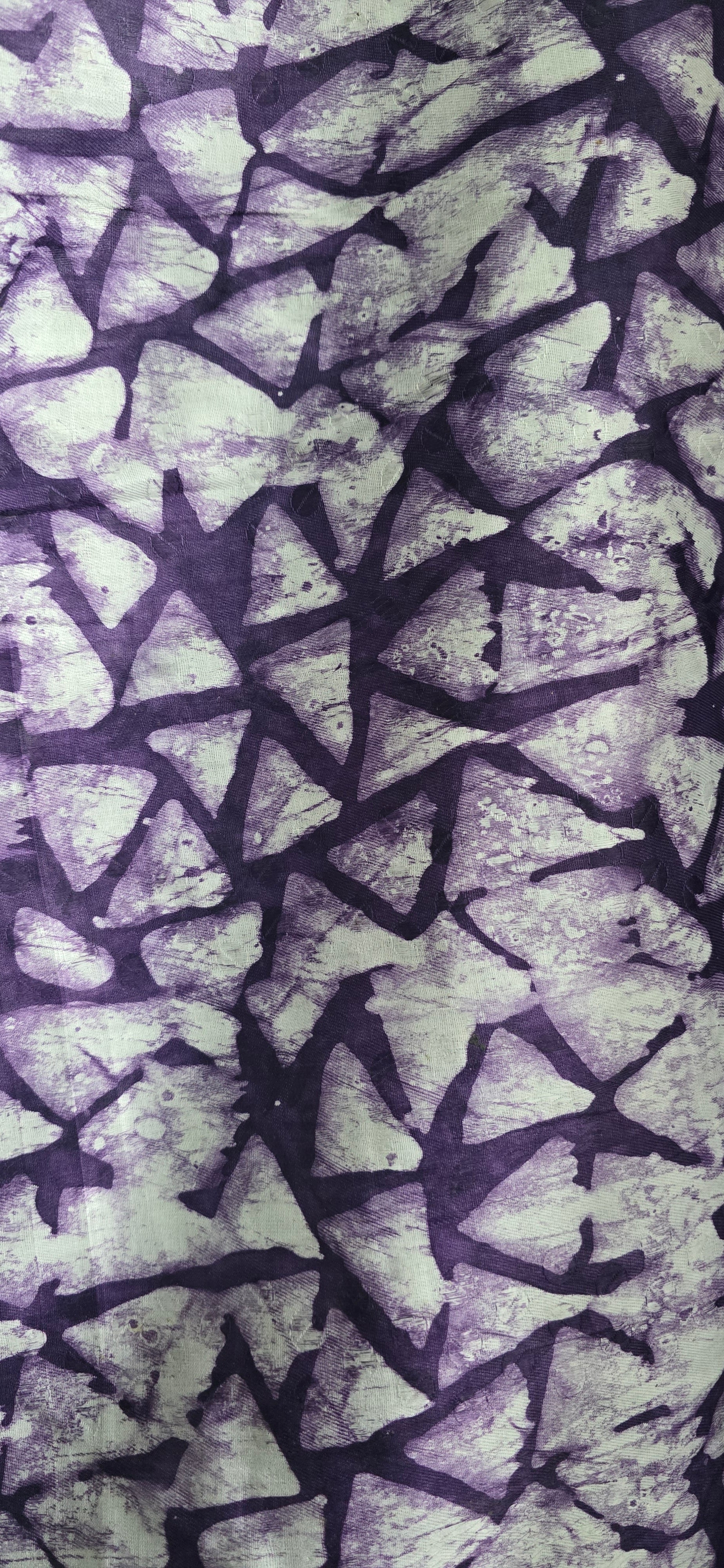 Purple Fringe Panel Kaftan