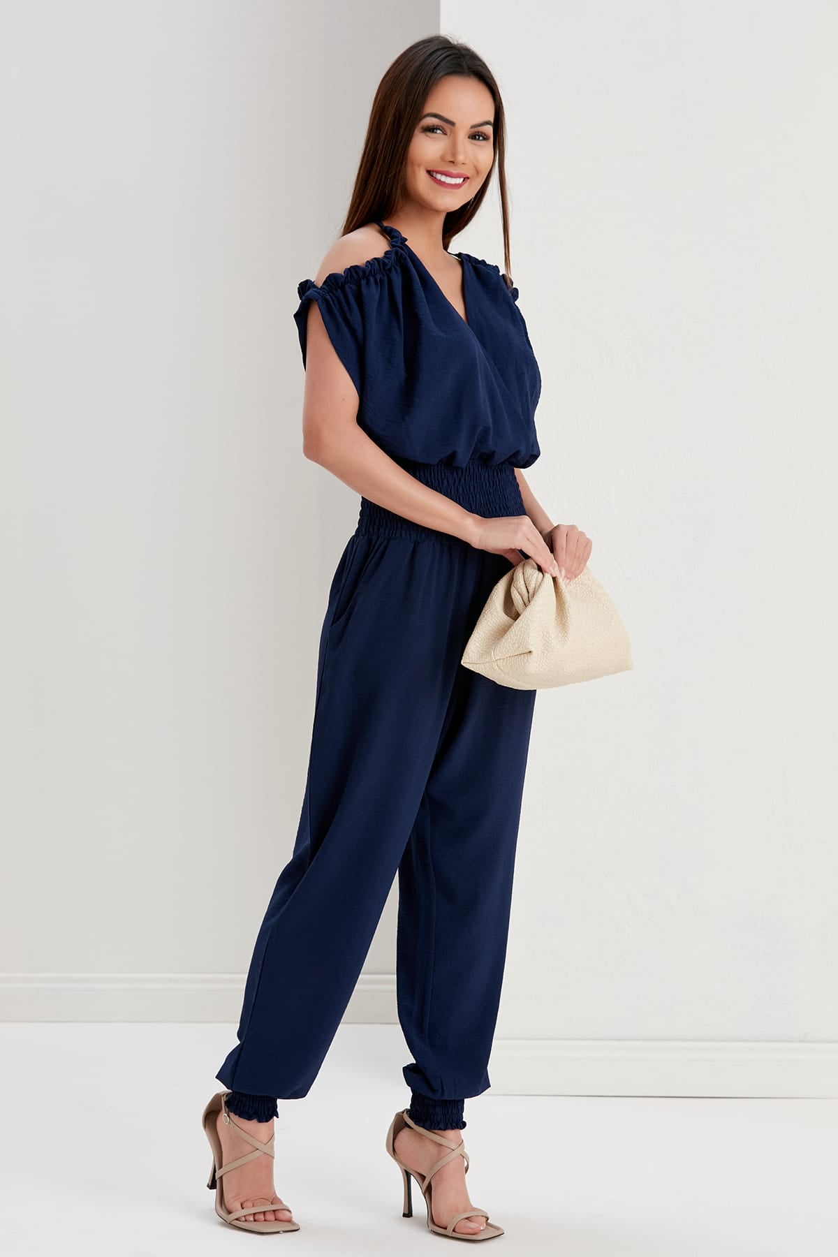 Lila Jumpsuit in Navy