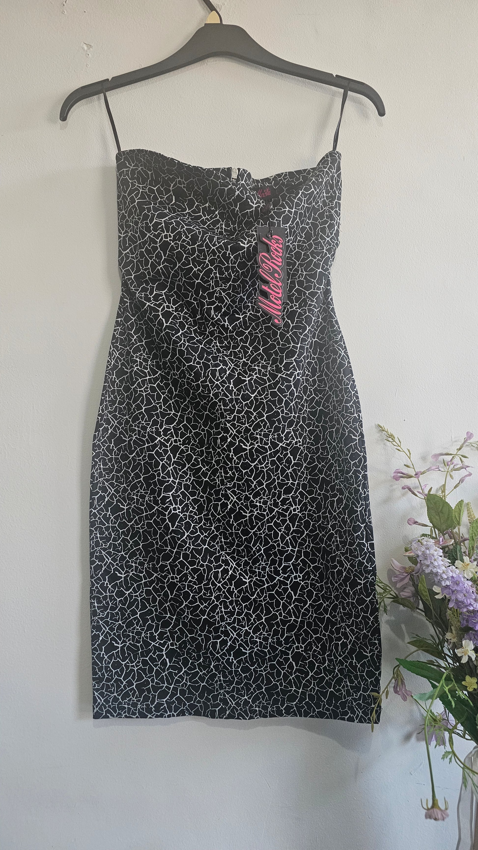 Motel Rocks Strapless Tube Dress – Size L | Sleek Bodycon Party Dress