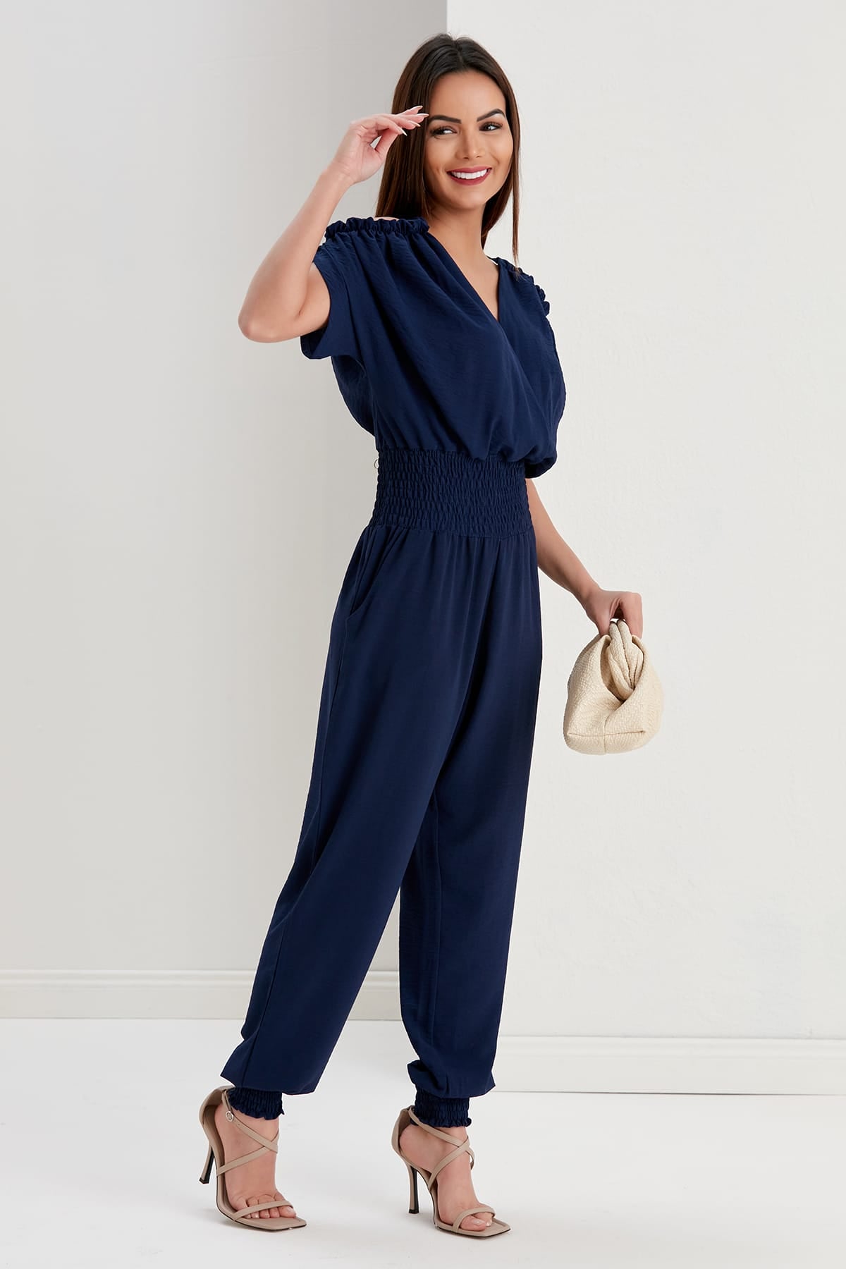 Lila Jumpsuit in Navy