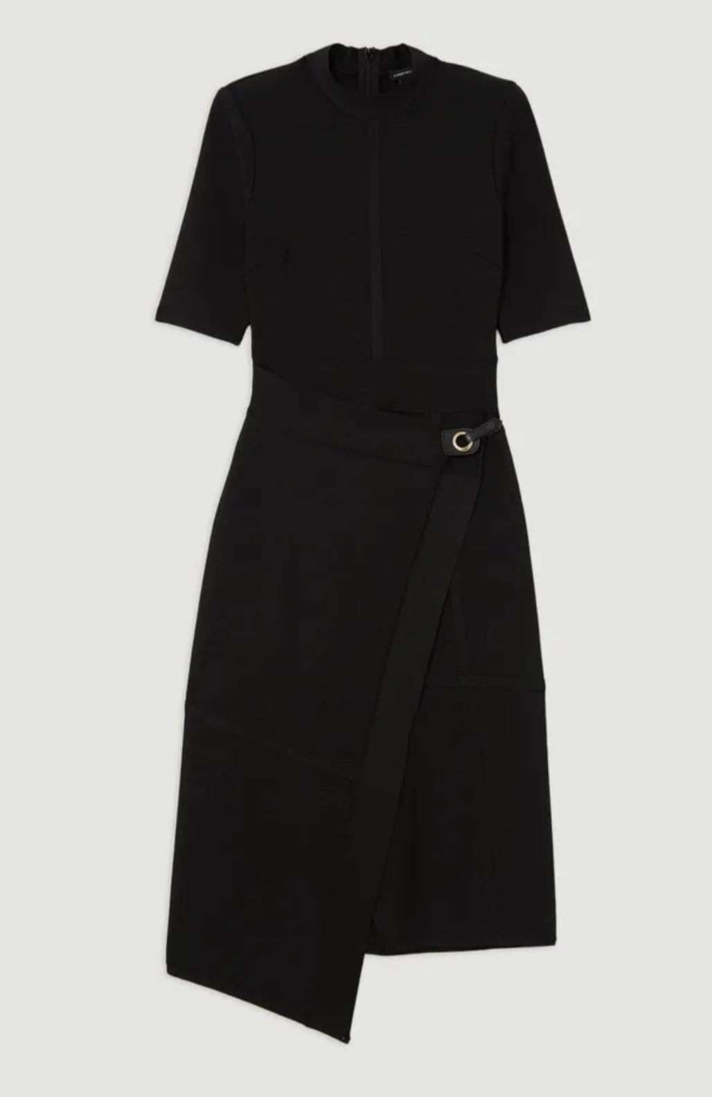 KarenMillen
Figure Form Bandage
Asymmetric Knit Midi
Dress | Size L