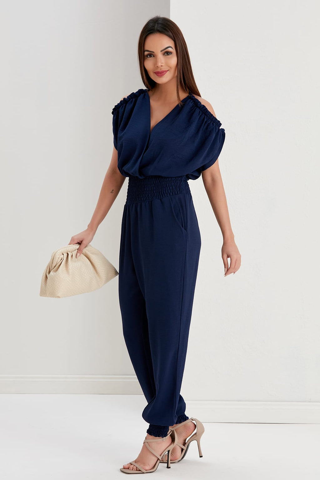 Lila Jumpsuit in Navy