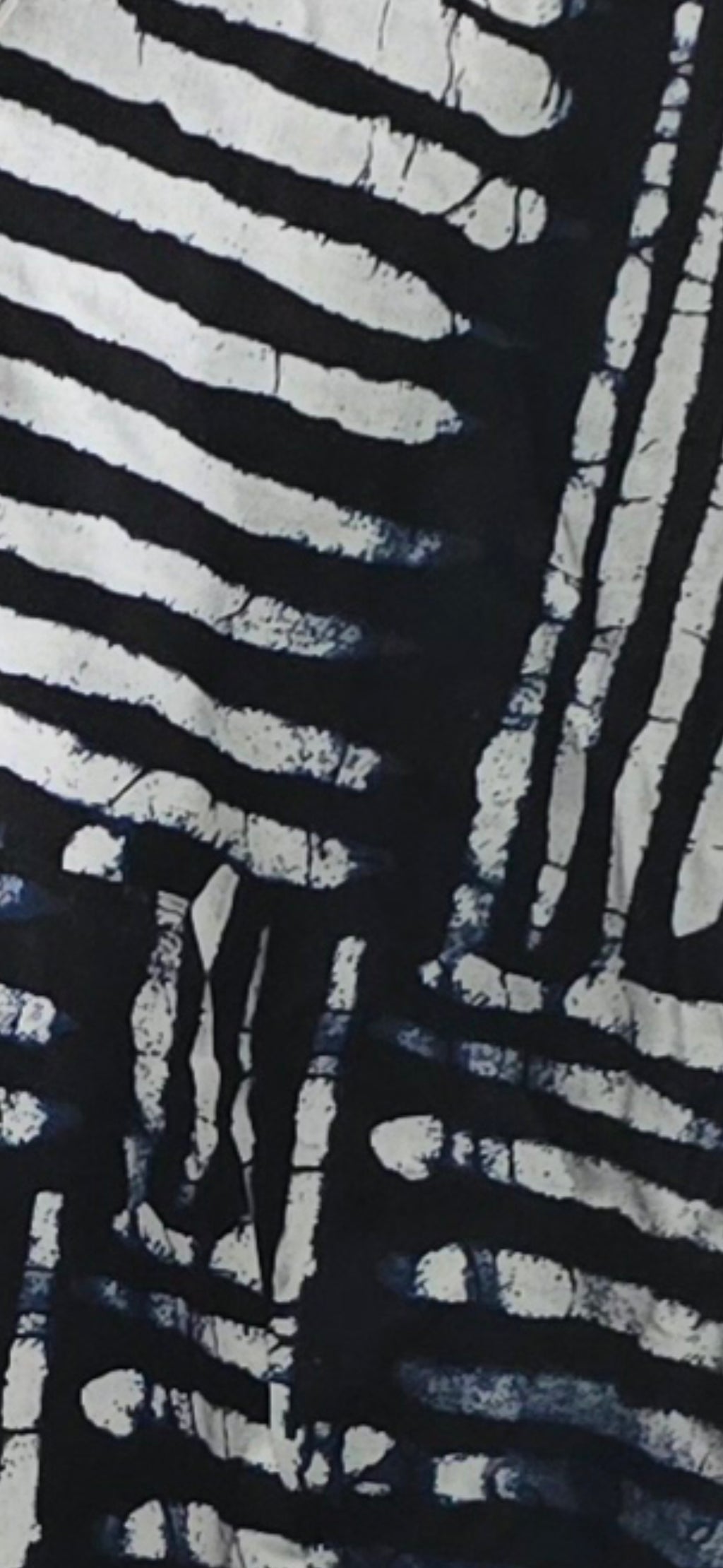 Monochrome Batik Lines Hoodie